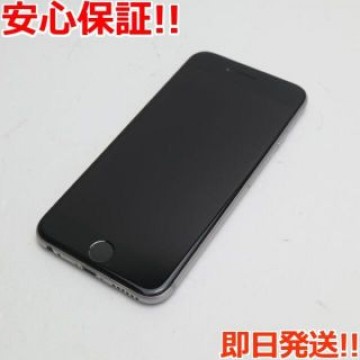 超美品 au iPhone6 16GB スペースグレイ
