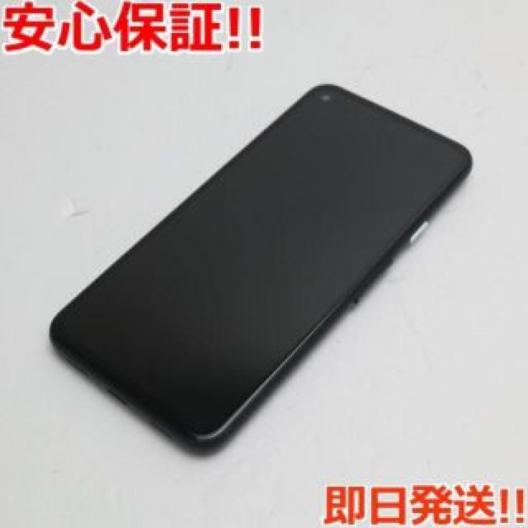 新品同様 SIMフリー Google Pixel 4a ブラック