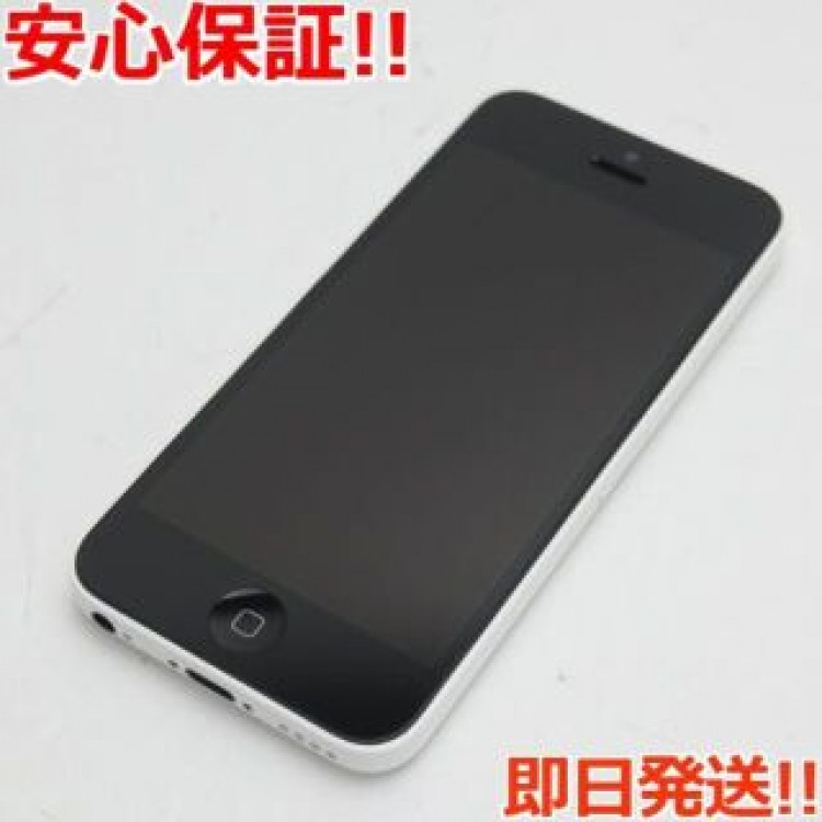 新品同様 iPhone5c 32GB ホワイト