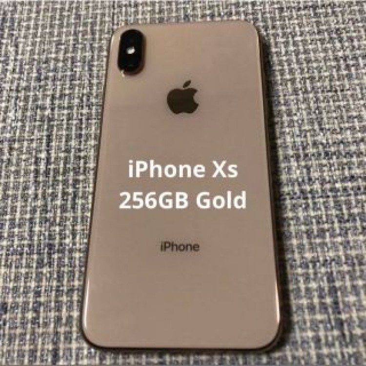 iPhone Xs Gold 256 GB SIMフリー　ゴールド