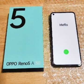 OPPO Reno 5 a 128G シルバーブラック SIMフリー