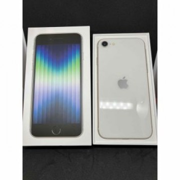 docomo iPhone SE (第3世代) スターライト白　128GB