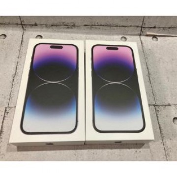 新品未開封 iPhone14 pro 256GB ディープパープル2台
