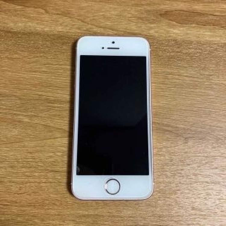 softbank版 iphone se  bローズゴールドmp852j/a 白ロ