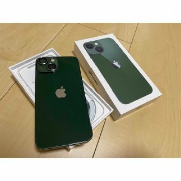 【極美品】iPhone13mini 256GB グリーン SIMフリー