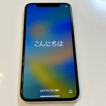 iPhoneX 256GB シルバー SIMフリー 箱付属