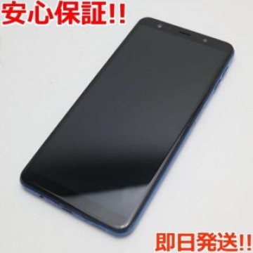 超美品 SIMフリー Galaxy A7 ブルー