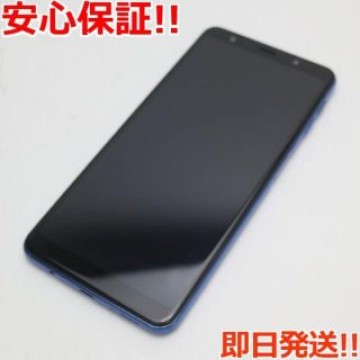 美品 SIMフリー Galaxy A7 ブルー
