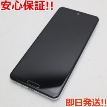 超美品 SHG01 AQUOS R5G オーロラホワイト