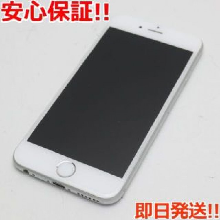 美品 au iPhone6 64GB シルバー