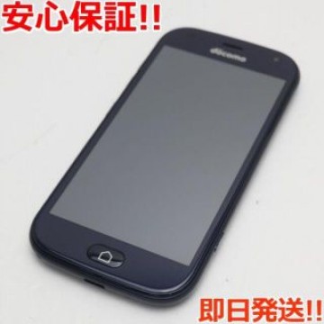 超美品 F-42A らくらくスマートフォン ネイビー