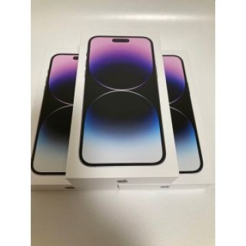 iPhone14 promax128GB ディープパープル 新品未開封品3台