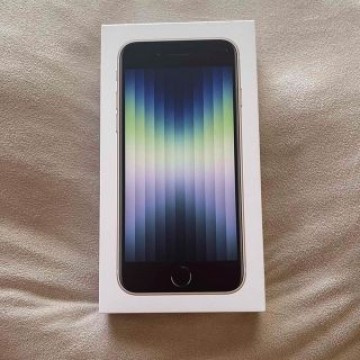 《新品未使用》iPhone SE(第3世代）スターライト　128GB