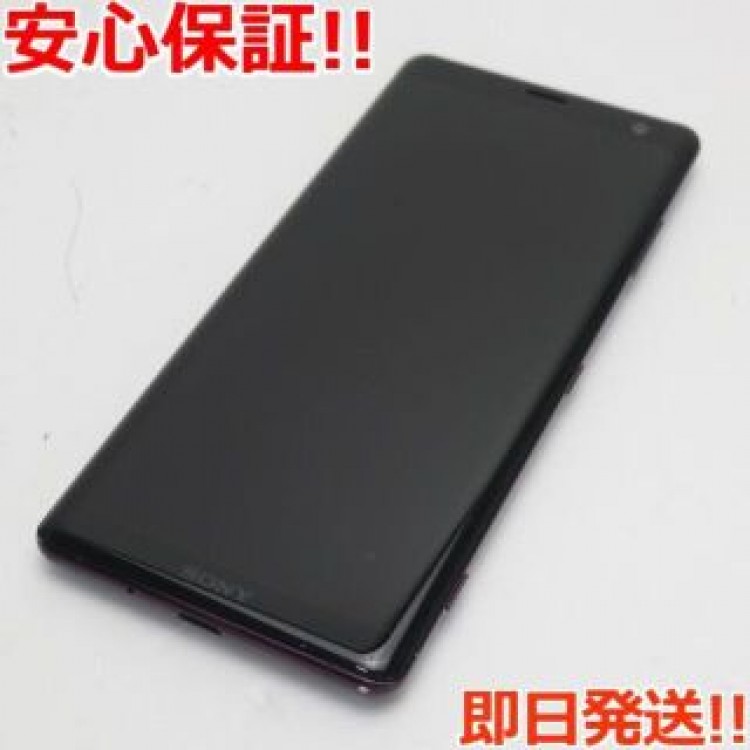 良品中古 SO-01L Xperia XZ3 ボルドーレッド