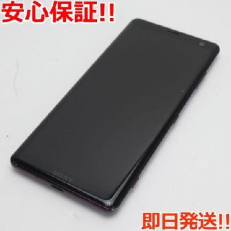 良品中古 SO-01L Xperia XZ3 ボルドーレッド