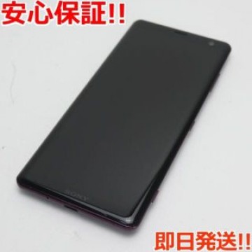 良品中古 SO-01L Xperia XZ3 ボルドーレッド