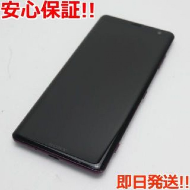 良品中古 SO-01L Xperia XZ3 ボルドーレッド
