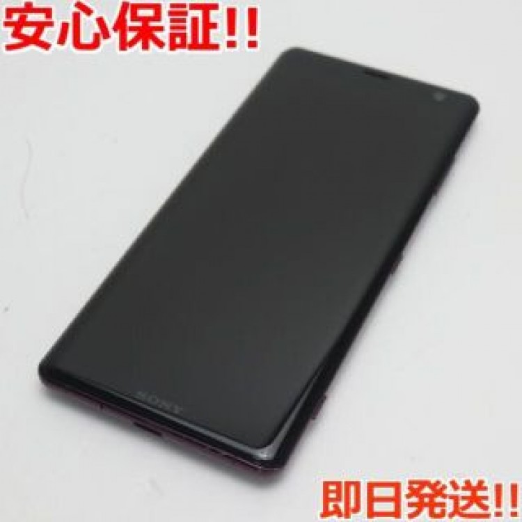 良品中古 SO-01L Xperia XZ3 ボルドーレッド