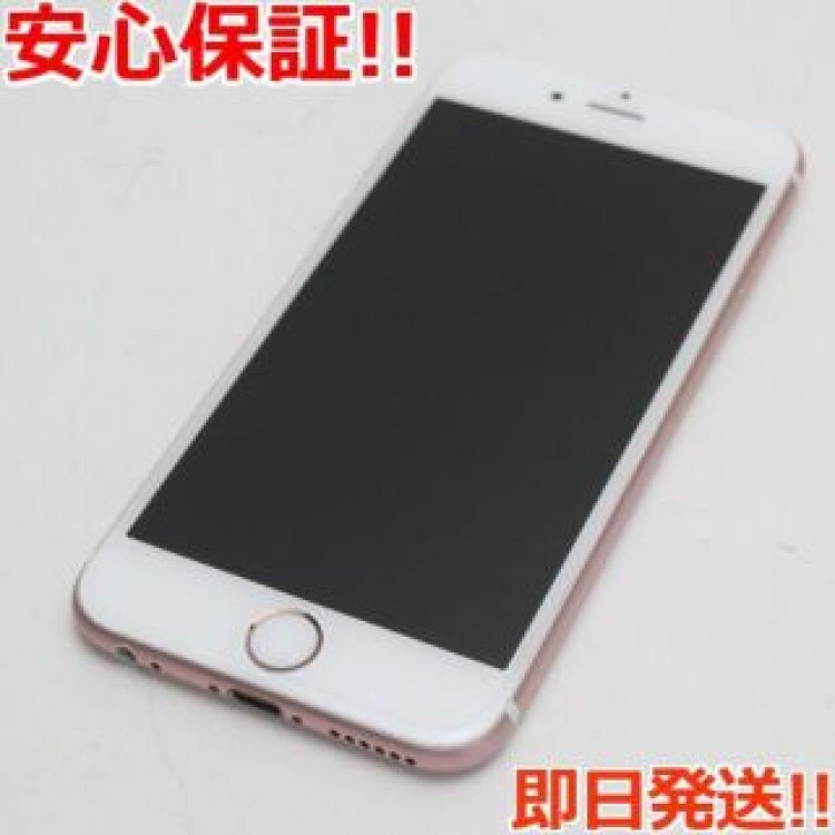 超美品 SIMフリー iPhone6S 32GB ローズゴールド