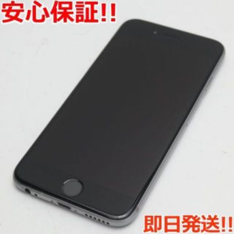 美品 au iPhone6 16GB スペースグレイ