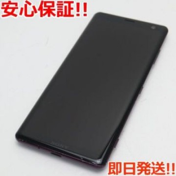 良品中古 SO-01L Xperia XZ3 ボルドーレッド