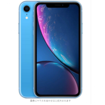 iPhone XR 128GB - ブルー SIMフリー 美品A