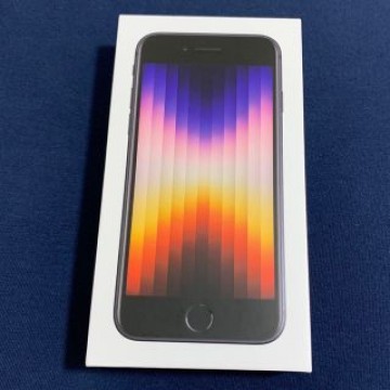アップル iPhoneSE 第3世代 64GB ミッドナイト