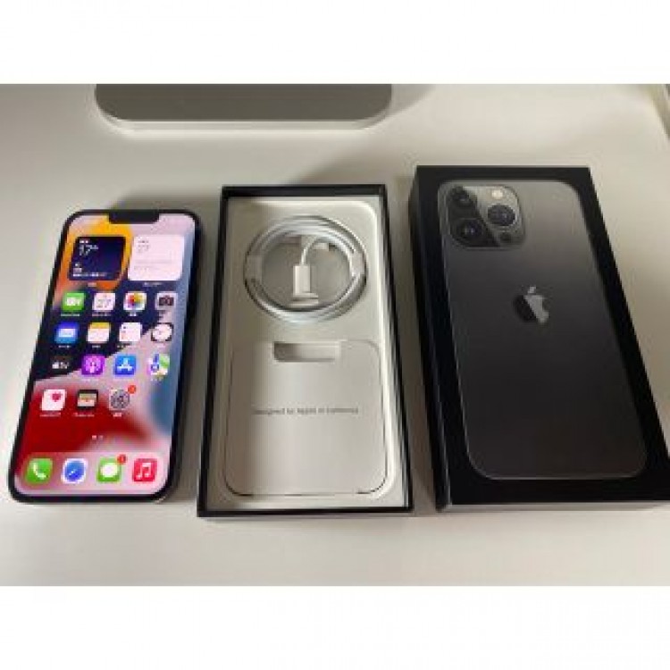 美品 iPhone13pro 256 ドコモ simフリー 中古 グラファイト