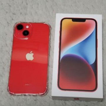 新品同様 iPhone14 本体 256GB レッド スマートフォン 携帯 赤