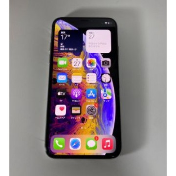 美品 iPhoneXS 64GB au ホワイト simフリー 中古