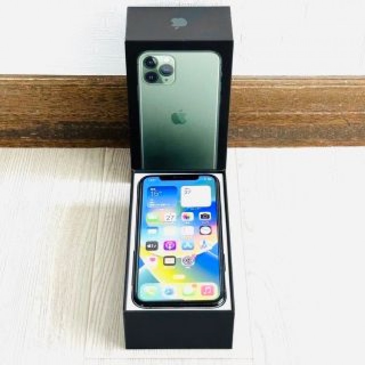 【美品】iPhone11 Pro ミッドナイトグリーン 256GB SIMフリー