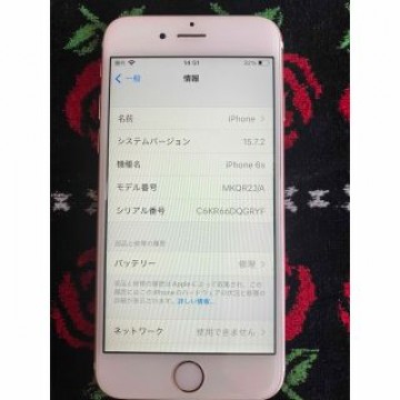 iPhone6s ピンクゴールド　64GB