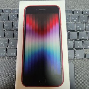 アップル iPhoneSE 第3世代 64GB レッド softbank