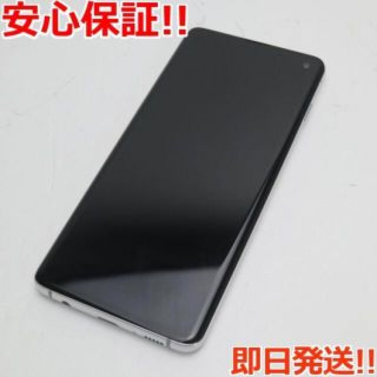 新品同様 SC-03L Galaxy S10 プリズムホワイト