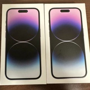 【新品未開封】iPhone14 Pro 256GB ディープパープル 2台
