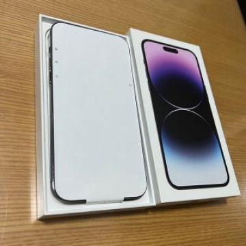 極美品iPhone14pro max 256G simフリーディープパープル