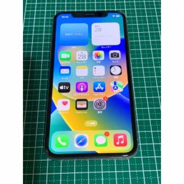 iPhone X Silver 64GB Softbank SIMロック解除済み