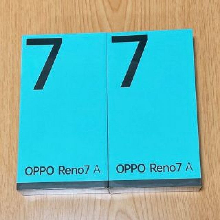 【新品未開封】OPPO Reno7 Aスターリーブラック 計2台