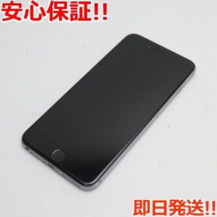 超美品 au iPhone6 PLUS 16GB スペースグレイ