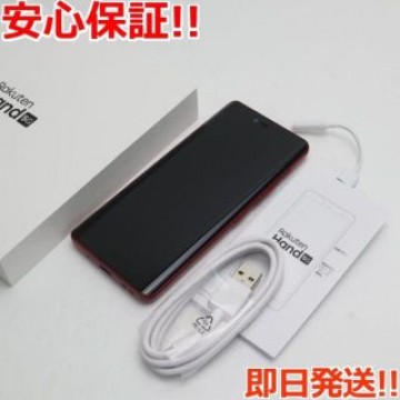 新品同様 SIMフリー Rakuten Hand 5G クリムゾンレッド