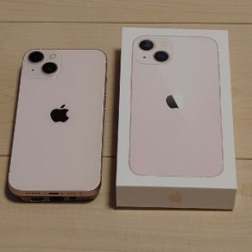 iPhone 13 128GB simフリー ピンク 箱