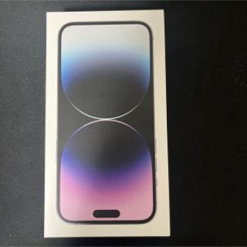 【美品】iPhone14 Pro マックス　128GB ディープパープル