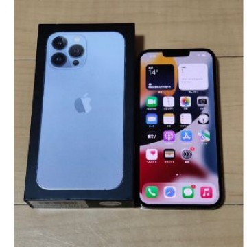 美品　シムフリー　iPhone 13 pro max 128GB ブルー
