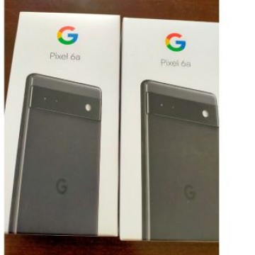 Pixel 6a 新品未使用　契約のみ　Charcoal 2台セット　SB＆au