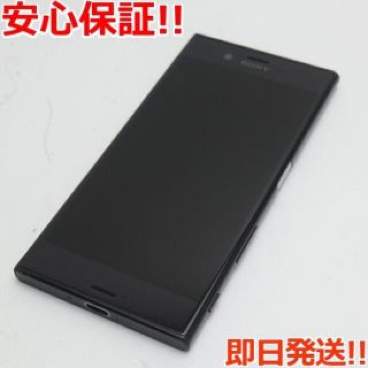 美品 au SOV34 Xperia XZ ミネラルブラック