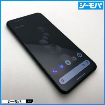 792 SIMフリー Google Pixel 5 128GB ブラック美品