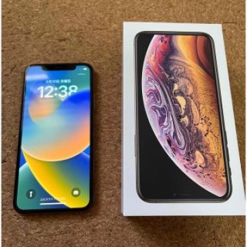 iPhone Xs Gold 256GB SIMフリー 美品