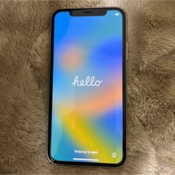 iPhone Xs 256GB シルバー バッテリー新品