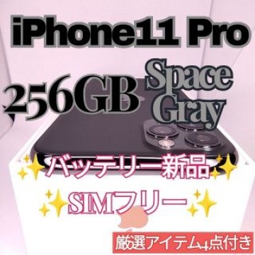 ✨極美品✨iPhone11 Pro 本体 スペースグレイ 256GB SIMフリ