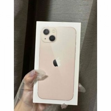 iPhone13 128GB ピンク本体＋箱（ケーブル付）